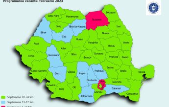 Când va fi vacanța din februarie 2023, în fiecare județ din România