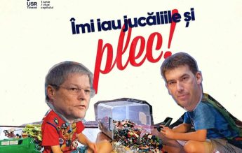 ”Îmi iau jucăliile și plec!”, ”Putem să plivatizăm glădinița?” USR Tineret și-a imaginat cum se purtau politicienii în copilărie