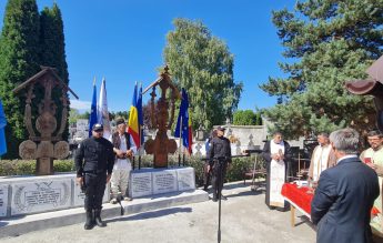 Monument dedicat „eroilor” fostei Securităţi, inaugurat în Pitești