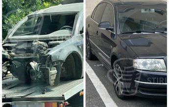 Mașină a Universității din Craiova, implicată în accident, înlocuită pe ascuns