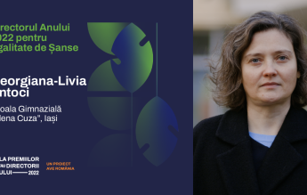 Georgiana Livia Antoci, directoarea care crede că fiecare copil merită mai mult, premiată la Gala AVE