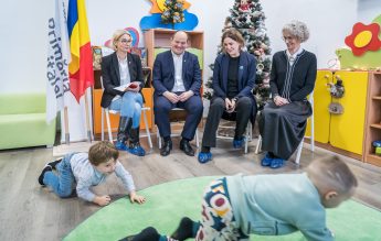 Centru de joacă, învățare şi parenting pentru copii români şi ucraineni, inaugurat în București