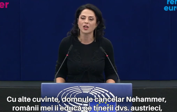 Ramona Strugariu: Domnule cancelar Nehammer, românii mei îi educă pe tinerii dvs. austrieci