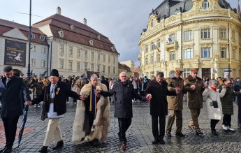 La Sibiu, ”Mica Unire” a fost sărbătorită cu 6 zile mai devreme. PSD: Au vrut să plece în vacanță