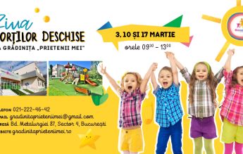 Ziua Porților Deschise, la Grădinița cu program prelungit Prietenii Mei