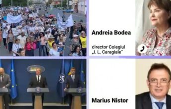 Confruntare tv între directoarea C.N. I.L. Caragiale și Marius Nistor: ”Cine trădează pe cine?”