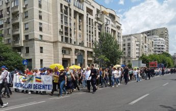 ULTIMA ORĂ. Al doilea marș de protest al angajaților din educație are loc vineri