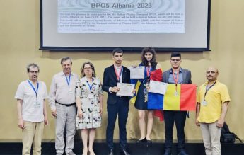 Echipa României câștigă patru medalii la Balcaniada de Fizică. Ioana Stănoiu a cucerit aurul