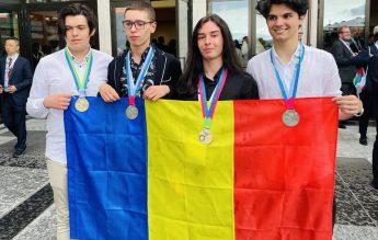 O medalie de aur, două de argint și una de bronz pentru România, la Olimpiada Internațională de Chimie