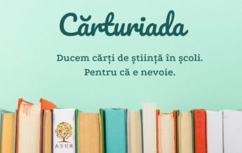 ”Cărturiada” – Campanie ASUR pentru a duce în școli cel puțin 1000 de cărți de știință și gândire critică