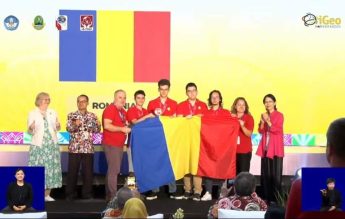 Echipa României s-a clasat pe primul loc în lume la Olimpiada Internațională de Geografie, anunță ISJ Iași