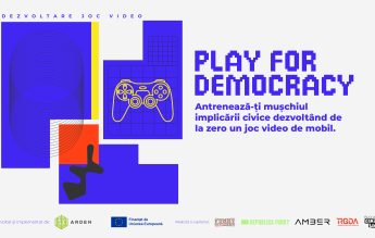Play for Democracy cheamă tinerii să dezvolte un joc video pentru mobilizare la vot în 2024