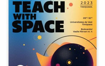 Conferința internațională „Teach with Space” va avea loc de Ziua Educației
