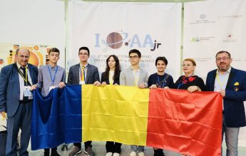 5 medalii pentru echipa României, la Olimpiada Internațională de Astronomie și Științele Spațiului pentru Juniori