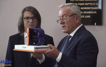 Olimpicul David Andrei Vlad a devenit cel mai tânăr cetăţean de onoare al orașului Buzău