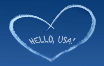 28 noiembrie 1922: „Hello, USA. Call Vanderbilt 7200” a apărut pe cerul New York-ului
