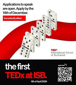 International School Of Bucharest Inaugural TedX Talk: Butterfly Effect Unveiled
