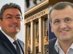 Dezbaterea candidaţilor la funcţia de rector al Universității din Bucureşti, organizată de instituție