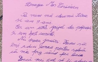 „Dragă Moș Crăciun, nu vreau jucării. Vreau lemne pentru sobă” – scrisoarea impresionantă a unei fetițe