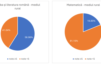 ISJ Iași: 81% dintre elevii din mediul rural au luat note sub 5 la matematică, la simulare