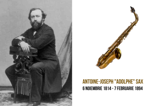 7 Februarie 1894: Moare inventatorul saxofonului, Antoine-Joseph „Adolphe” Sax