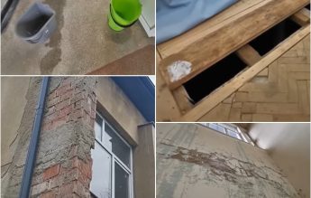 DSP a închis sala de sport a unui liceu sportiv, care punea în pericol sănătatea elevilor