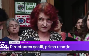 Cazul ”Nicolae Titulescu”. Directoarea școlii: Am considerat oportun să existe discreție