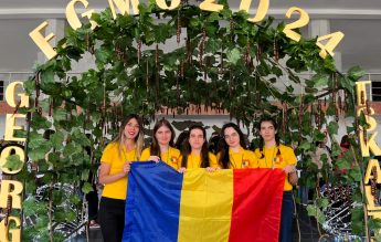 Echipa României a obținut locul 2 în Europa și 5 general, la Olimpiada Europeană de Matematică pentru Fete