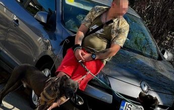 Bărbat prins de jandarmi în timp ce racola eleve pentru videochat, în parcarea unui liceu