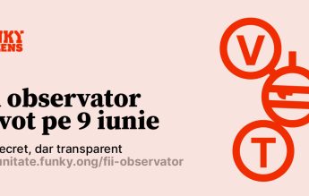 Fii observator la alegerile din 2024 – campanie Funky Citizens