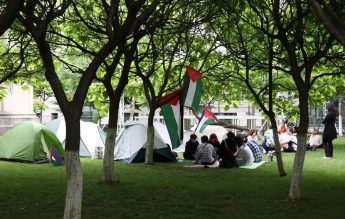 Protest pro-Palestina la Universitatea din București. Reacția purtătorului de cuvânt, Bogdan Oprea