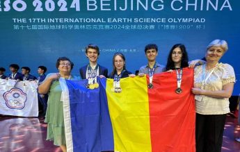 Patru medalii pentru echipa României, la Olimpiada Internațională „Științele Pământului”