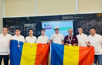 Locul I în clasamentul pe medalii pentru echipa României, la Olimpiada Europeană de Informatică pentru Juniori