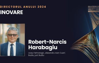 A digitalizat școala în proporție de 100%. Directorul Anului pentru Inovare este Robert-Narcis Harabagiu