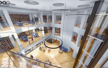 Prima bibliotecă județeană din România cu librărie și cafenea se va deschide la Oradea