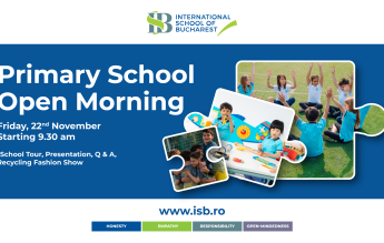 Open Morning la Școala Primară la International School of Bucharest (ISB)
