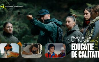 „Romania Unfolds” prezintă modele sustenabile pentru un învățământ de calitate, în noul episod dedicat ODD 4