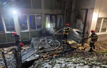 Incendiu la un colegiu național din Suceava. Cauza probabilă: fumatul în locuri nepermise