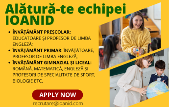 De ce să îți construiești o carieră profesională la Școala IOANID