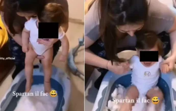 ANPDCA s-a autosesizat în cazurile de copii ”îmbăiați” de părinți în zăpadă