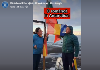 Româncă în Antarctica: Campanie de promovare a cercetării românești, lansată de MEC