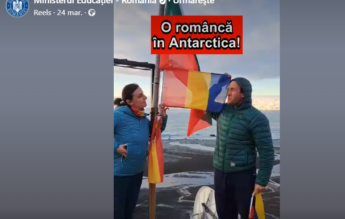 Româncă în Antarctica: Campanie de promovare a cercetării românești, lansată de MEC