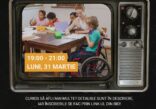 Webinar dedicat persoanelor cu dizabilități din sistemul educațional. Se va desfășura pe 31 martie