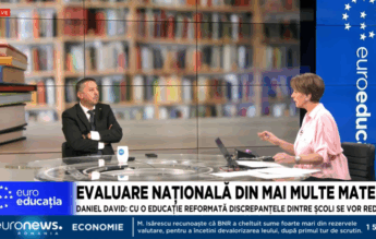 David, despre actuala Evaluare Națională: Acest sistem nu poate fi argumentat