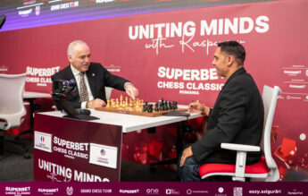 Garry Kasparov, Vishy Anand și Augusta Dragic au deschi a doua etapă a turneului Grand Chess Tour 2025, la București