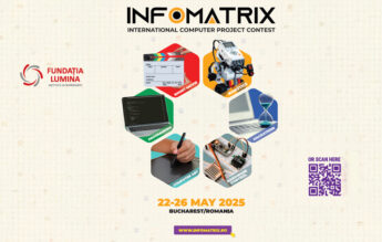 23-25 mai:  Bucureștiul devine centrul mondial al educației tehnologice, la Infomatrix 2025