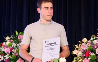 Dumitru George Munteanu, șef de promoție de două ori la rând