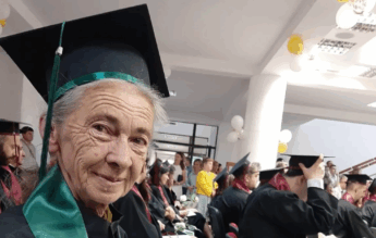 Maria Movilă finalizează facultatea și devine inginer de mediu la 73 de ani