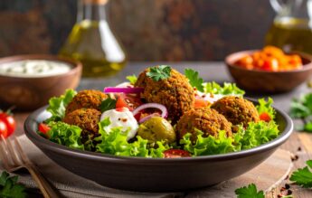 Falafel de fel Lunch Box sau un fel bun de Orient la cutie