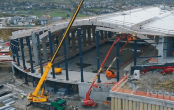 Bazinul olimpic „David Popovici”, construit la Cluj-Napoca, este aproape gata